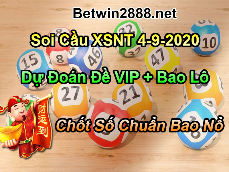 Soi Cầu XSNT 4/9/2020 Thứ 6 - Dự Đoán Xổ Số Ninh Thuận 04-09-2020