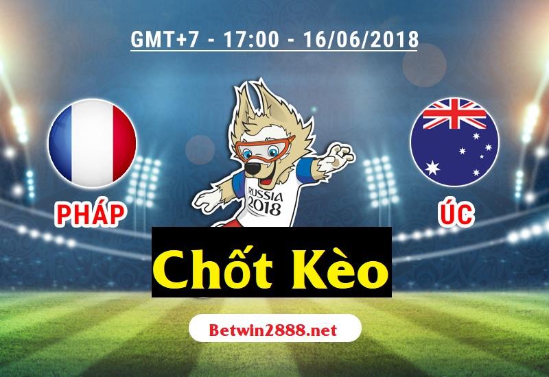 Soi Kèo World Cup 2018 - Pháp vs Úc, 17h Ngày 16/6/2018