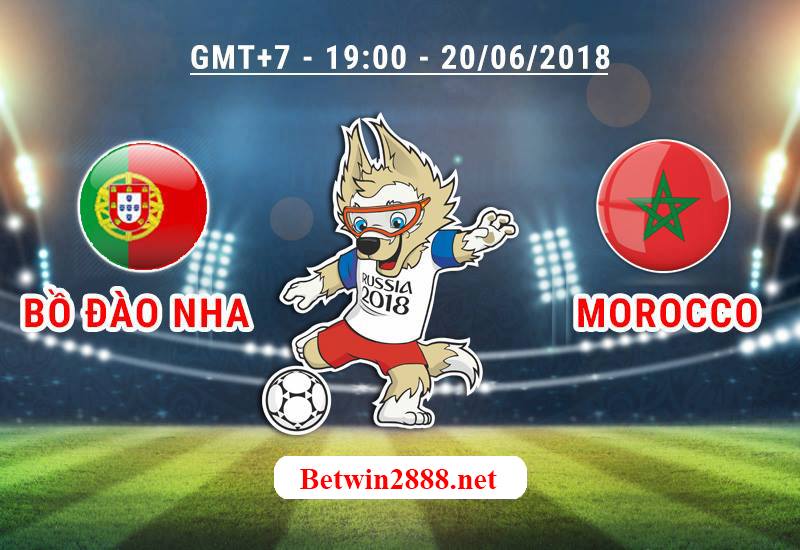Soi Kèo World Cup 2018 - Bồ Đào Nha vs Ma Rốc, 19h Ngày 20/6/2018