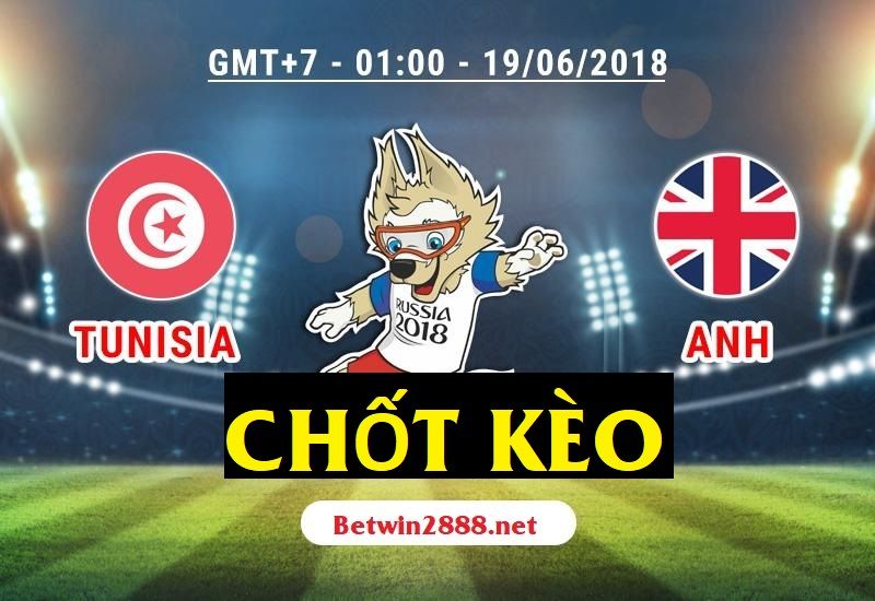 Soi Kèo World Cup 2018 - Tunisa vs Anh, 01h Ngày 19/6/2018
